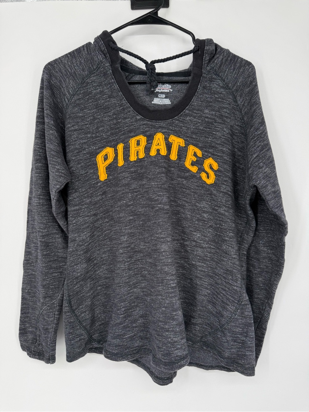 Majestic Pittsburgh Pirates MLB Pullover Hoodie Large